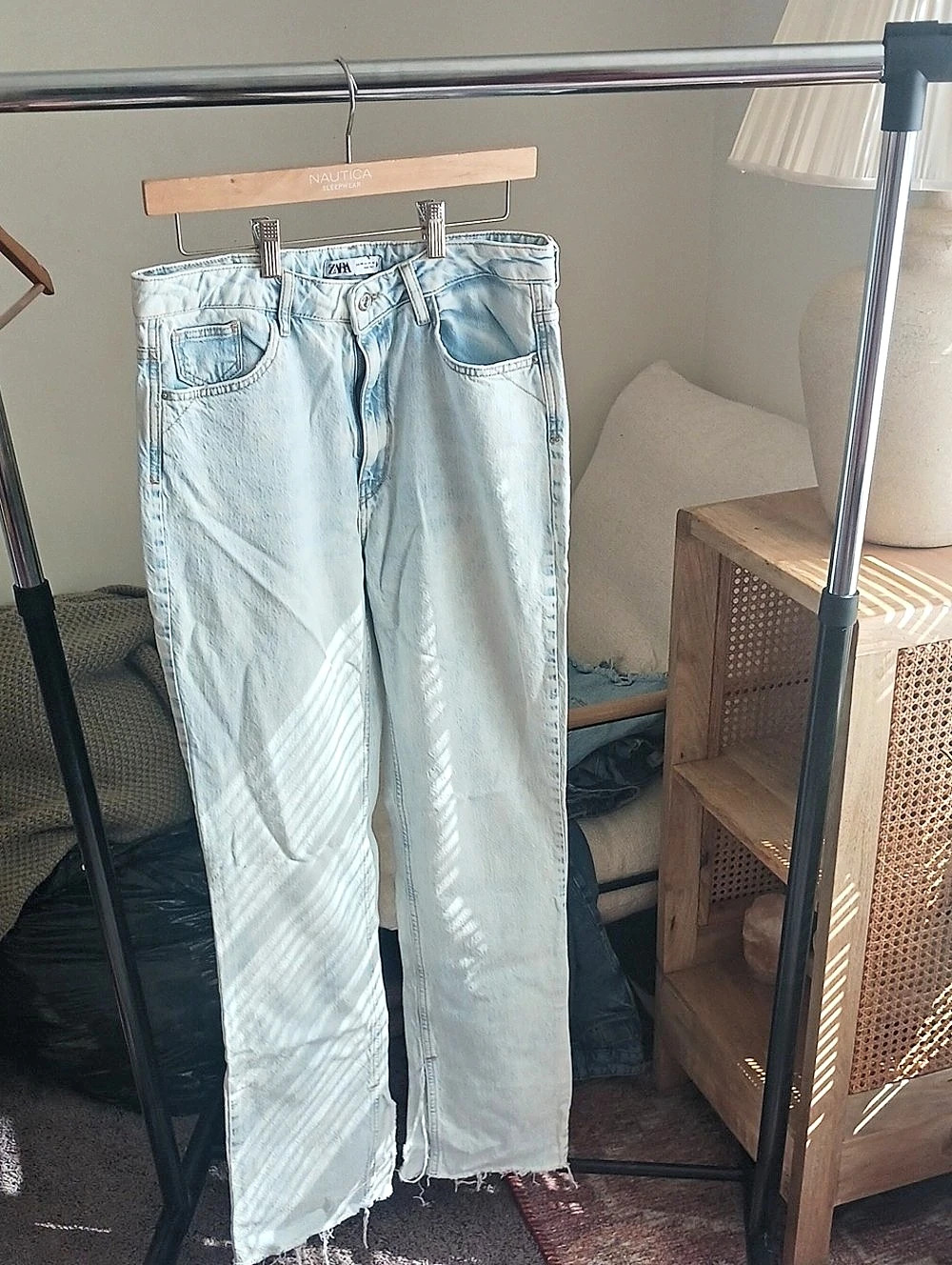 ZARA Women's Jeans Blue Size